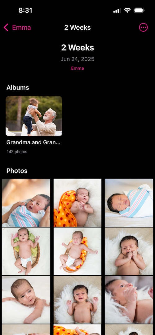 My First Moments App